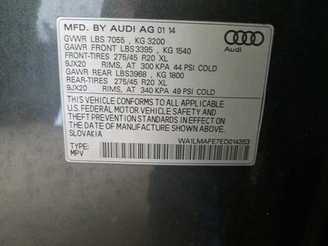 Audi Q7 Premium 2014