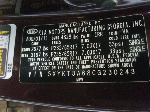 KIA Sorento BA 2012