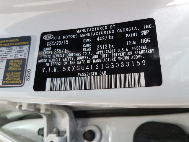 KIA Optima EX 2016