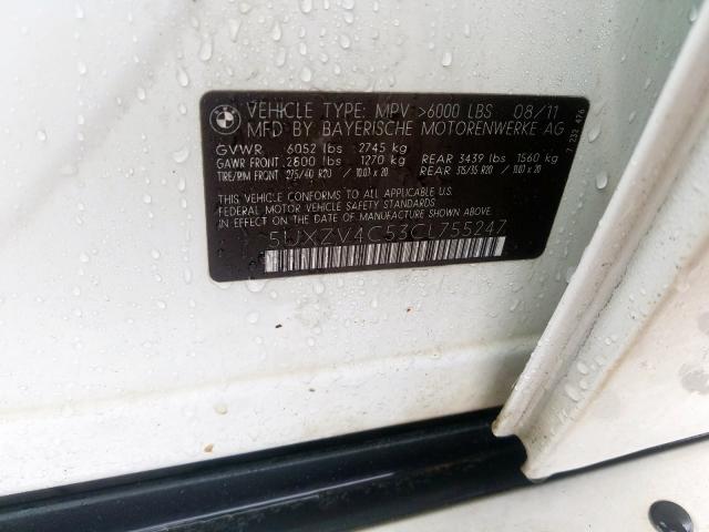 BMW X5 XDRIVE3 2012