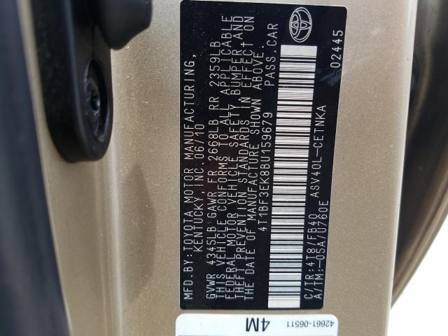Toyota Camry Base 2011