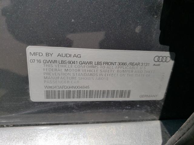 Audi A8 L Quattro 2017