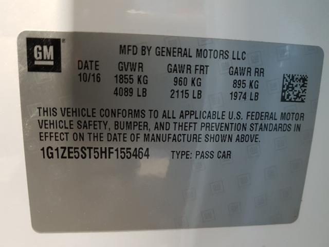 Chevrolet Malibu LT 2017