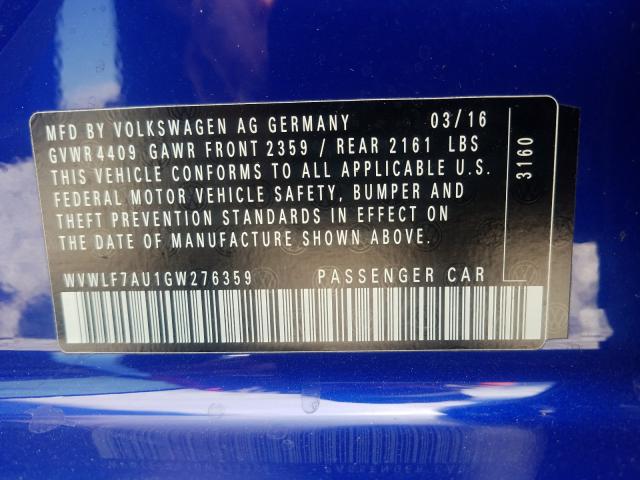 Volkswagen Golf R 2016
