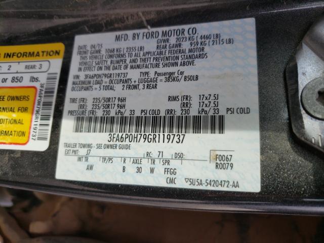 Ford Fusion SE 2016