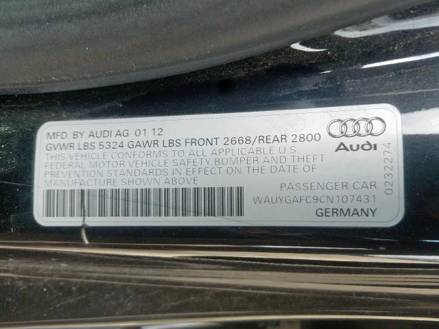Audi A7 Premium 2012