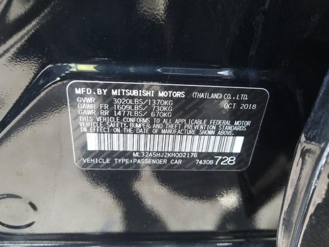 Mitsubishi Mirage LE 2019