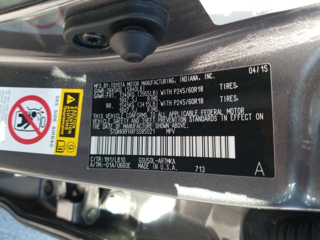 Toyota Highlander 2015