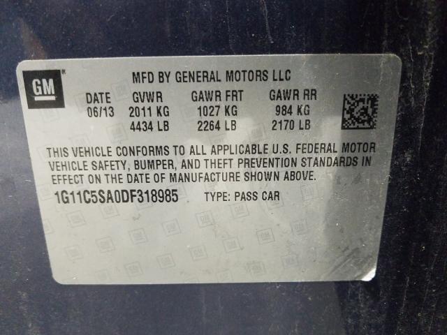 Chevrolet Malibu 1LT 2013