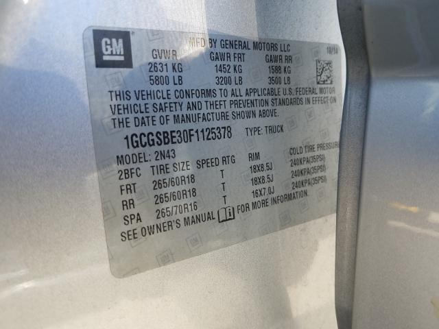 Chevrolet Colorado L 2015