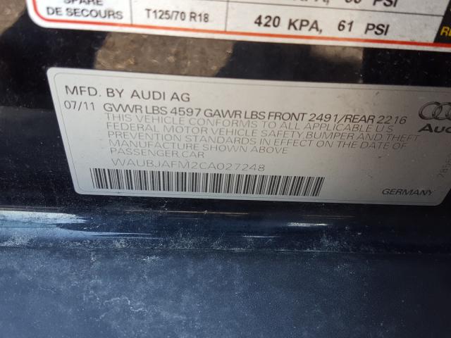 Audi A3 Premium 2012