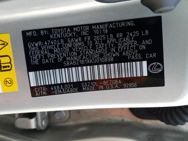 Lexus ES 350 2019