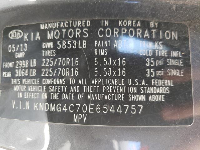 KIA Sedona LX 2014