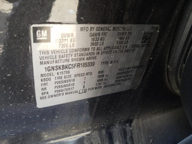 Chevrolet Tahoe K150 2015