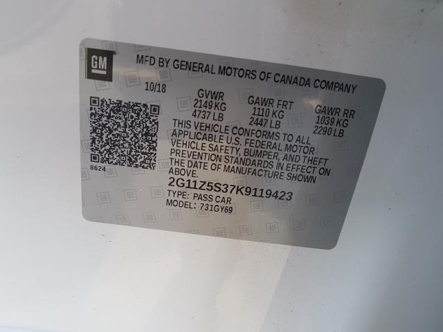 Chevrolet Impala LT 2019