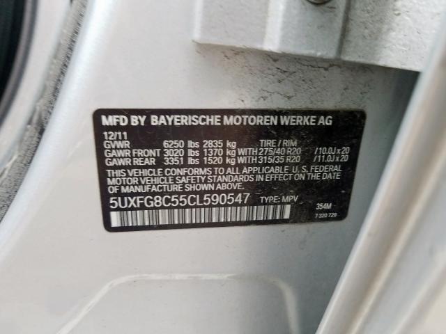 BMW X6 XDRIVE5 2012