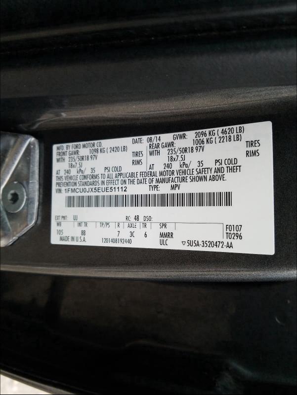 Ford Escape Titanium 2014
