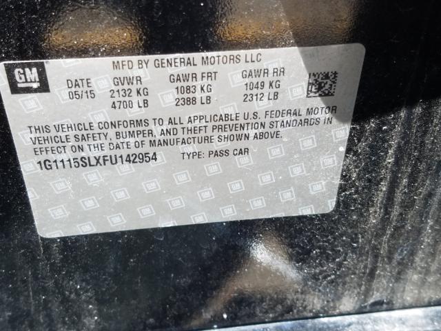 Chevrolet Impala LT 2015