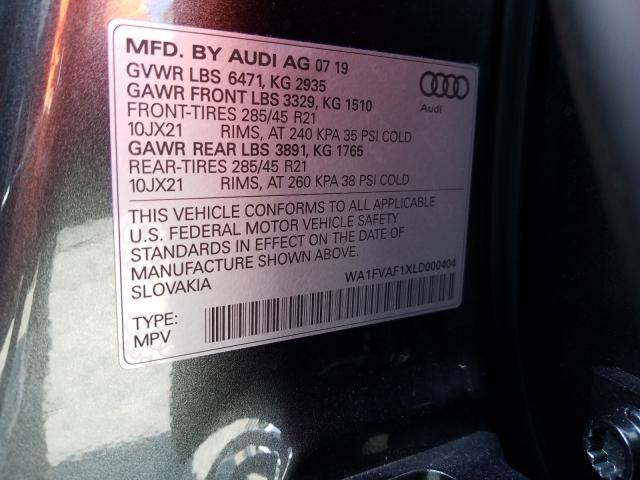 Audi Q8 Prestige 2020