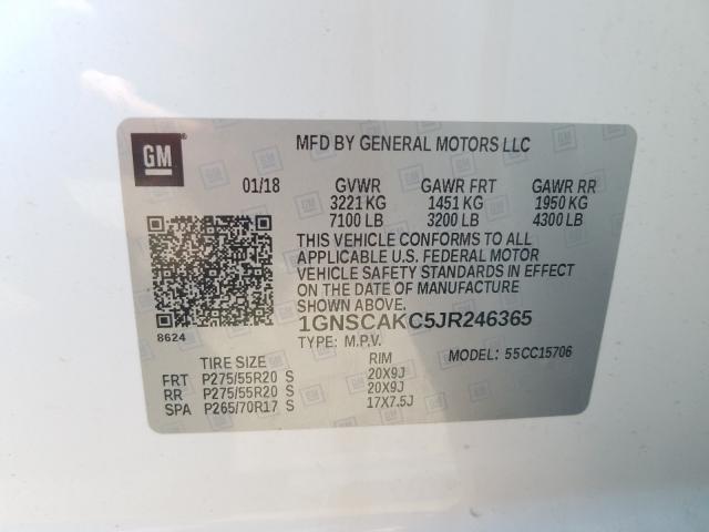 Chevrolet Tahoe C150 2018