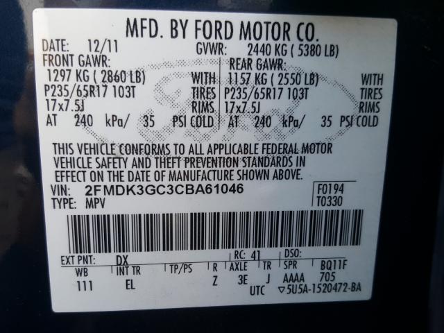 Ford Edge SE 2012