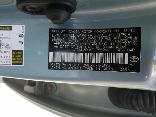 Toyota Prius 2014