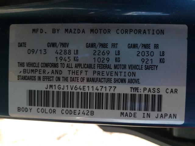Mazda 6 Touring 2014
