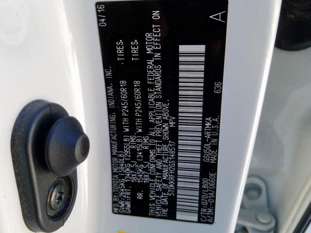 Toyota Highlander 2016