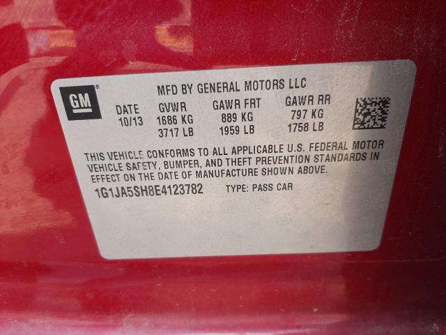 Chevrolet Sonic LS 2014