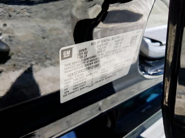 Chevrolet Tahoe C150 2015