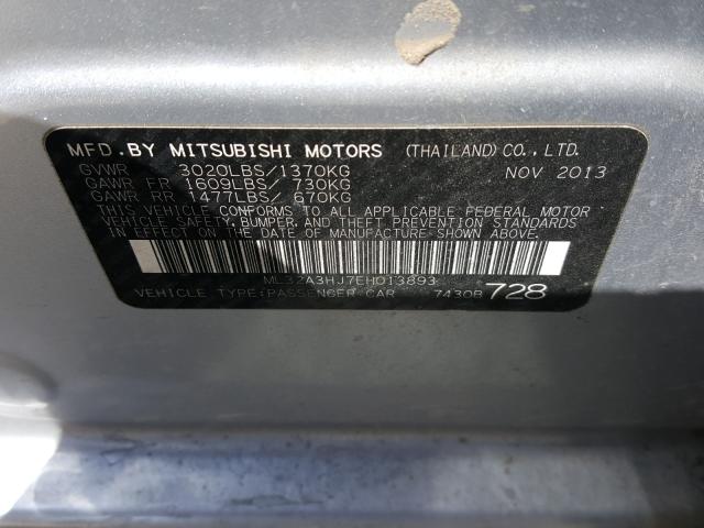Mitsubishi Mirage DE 2014