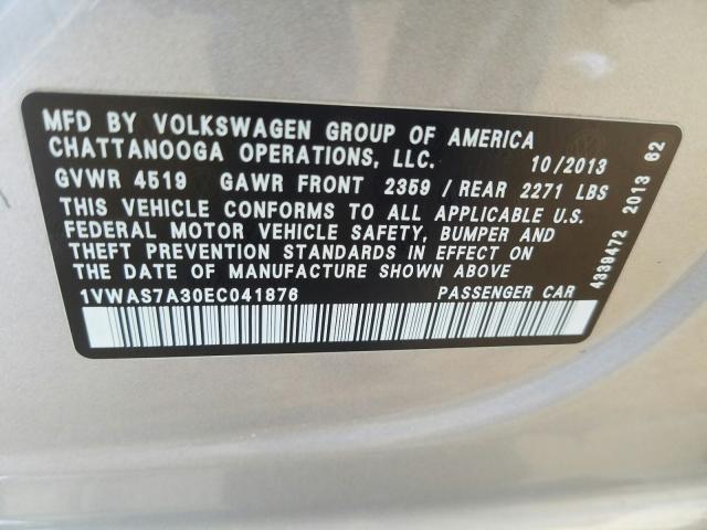 Volkswagen Passat S 2014