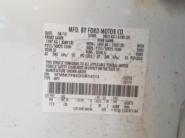 Ford Explorer L 2013
