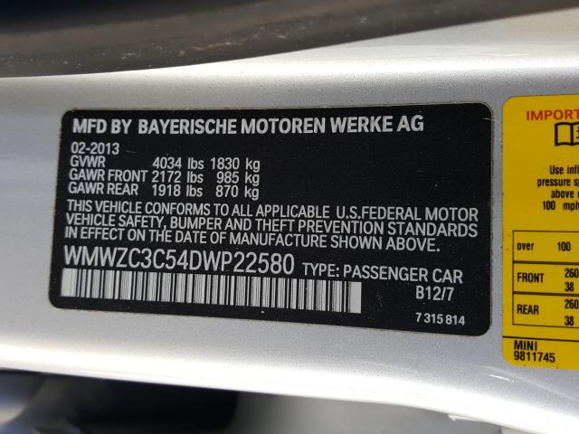 Mini Cooper S C 2013