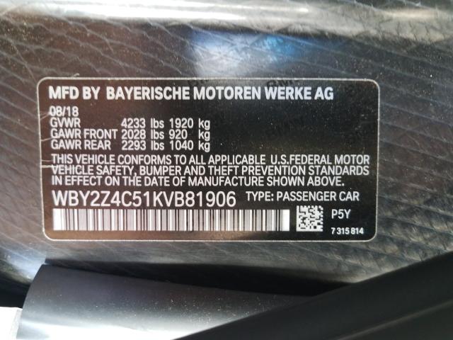 BMW I8 2019