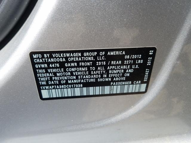 Volkswagen Passat S 2013