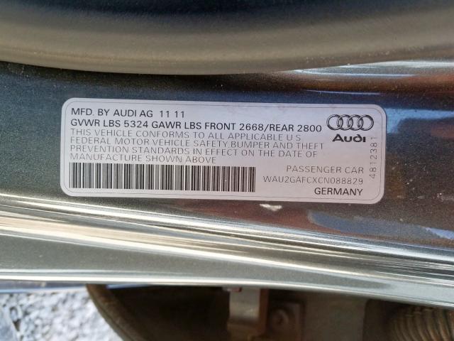 Audi A7 Prestige 2012