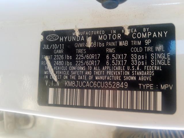 Hyundai Tucson GLS 2012