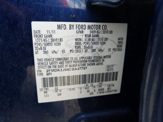 Ford Edge SEL 2012