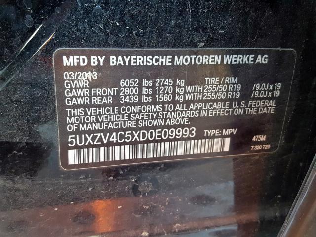 BMW X5 XDRIVE3 2013