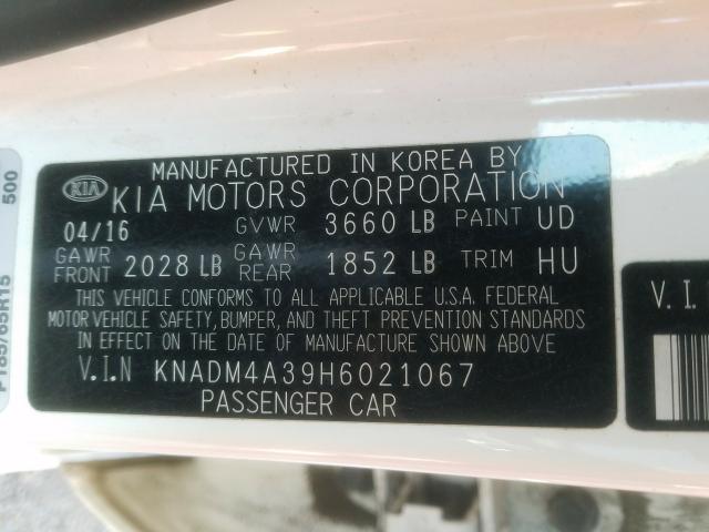 KIA Rio LX 2017