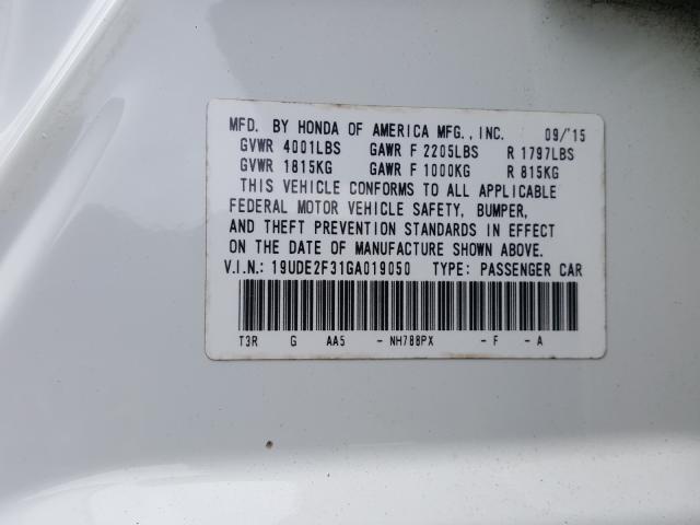 Acura ILX Base W 2016