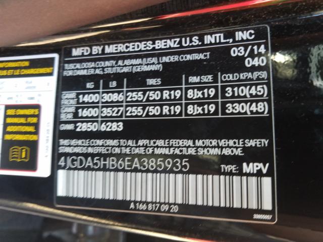 Mercedes-Benz ML 350 4matic 2014