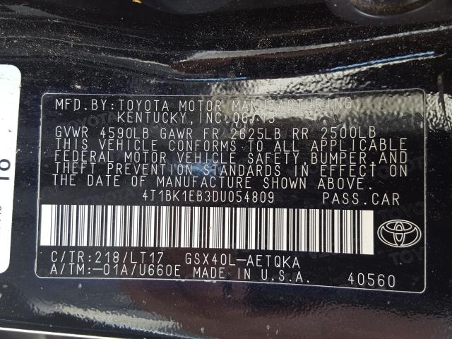 Toyota Avalon Base 2013