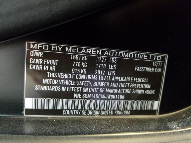 Mclaren Automotive 720S 2018