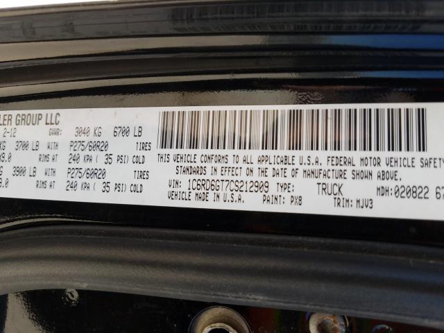Dodge RAM 1500 S 2012