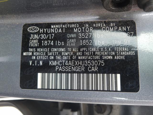 Hyundai Accent SE 2017