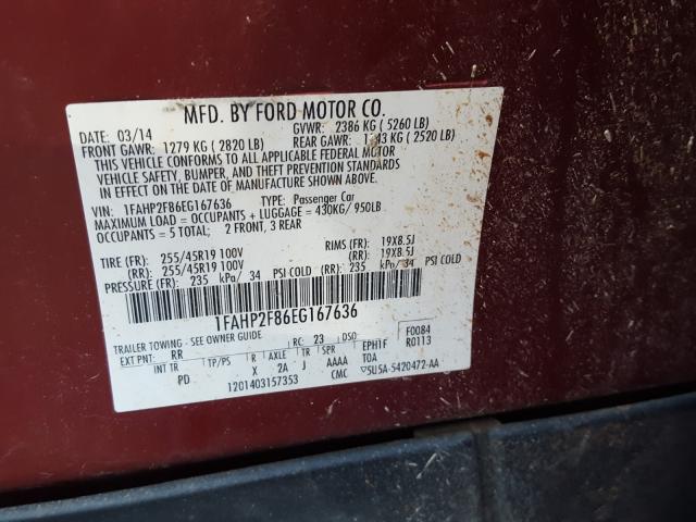 Ford Taurus LIM 2014