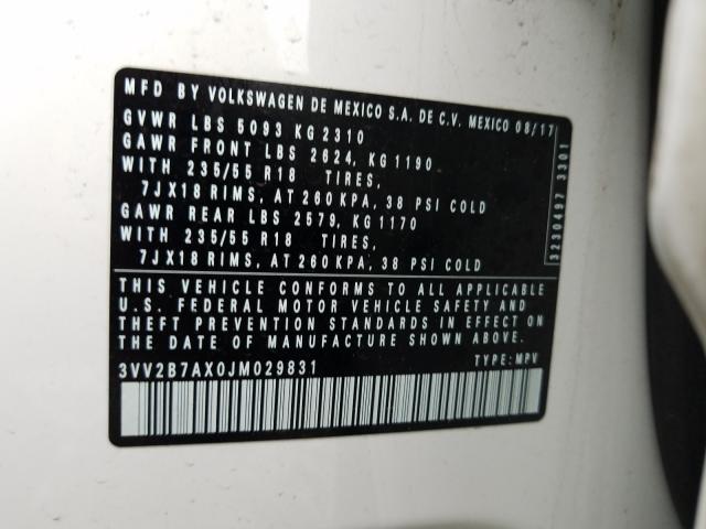 Volkswagen Tiguan SE 2018