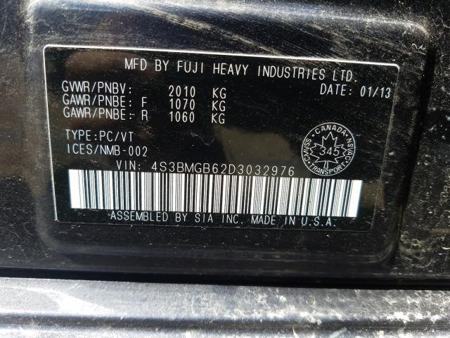 Subaru Legacy 2.5 2013